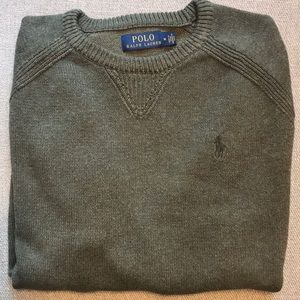 Men’s Polo Ralph Lauren sweater dark green medium